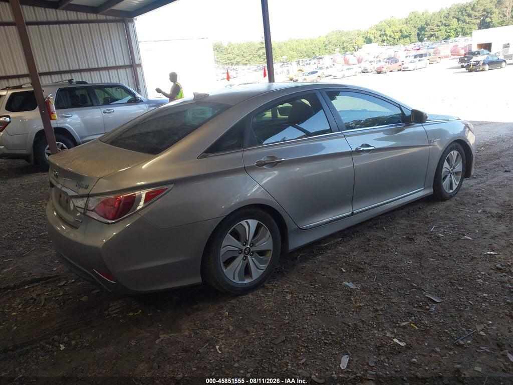 KMHEC4A42DA098563 2013 HYUNDAI SONATA HYBRID photo no. 4