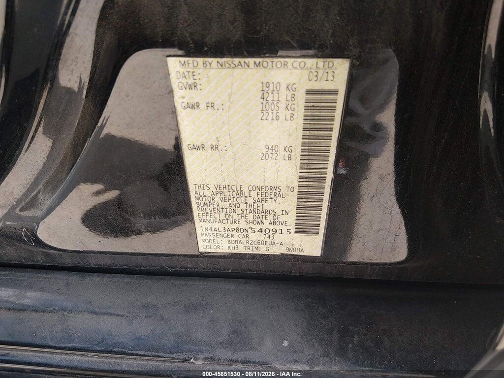 1N4AL3AP8DN540915 2013 NISSAN ALTIMA photo no. 9