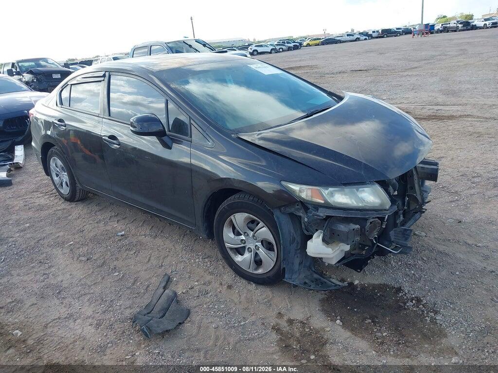 2HGFB2F59DH536709 2013 HONDA CIVIC photo no. 1