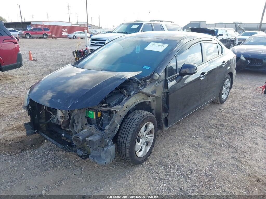 2HGFB2F59DH536709 2013 HONDA CIVIC photo no. 2