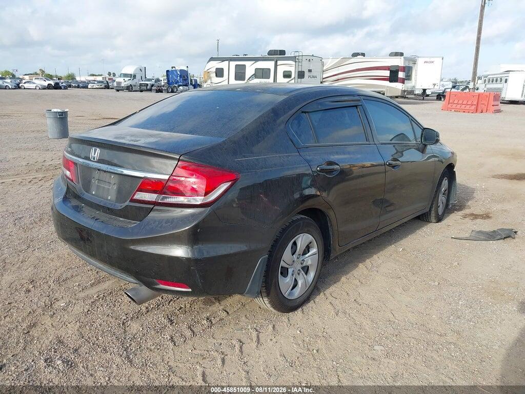 2HGFB2F59DH536709 2013 HONDA CIVIC photo no. 4