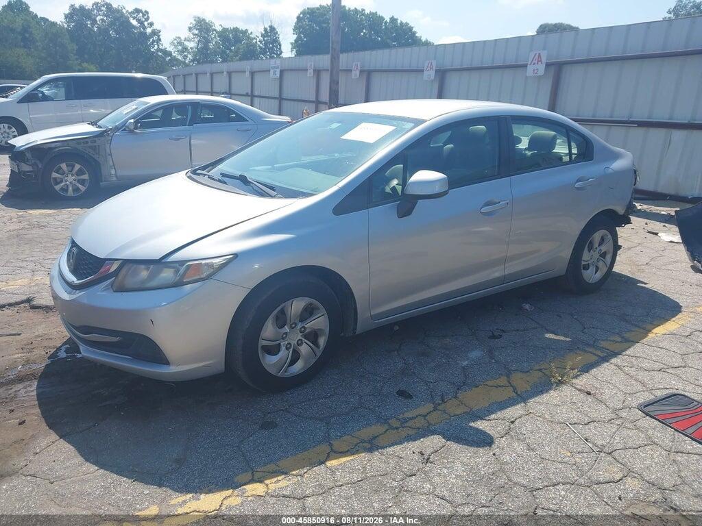 2HGFB2F54DH571996 2013 HONDA CIVIC photo no. 2