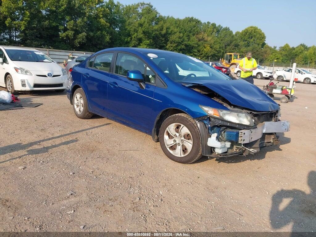 19XFB2F54DE046706 2013 HONDA CIVIC photo no. 1