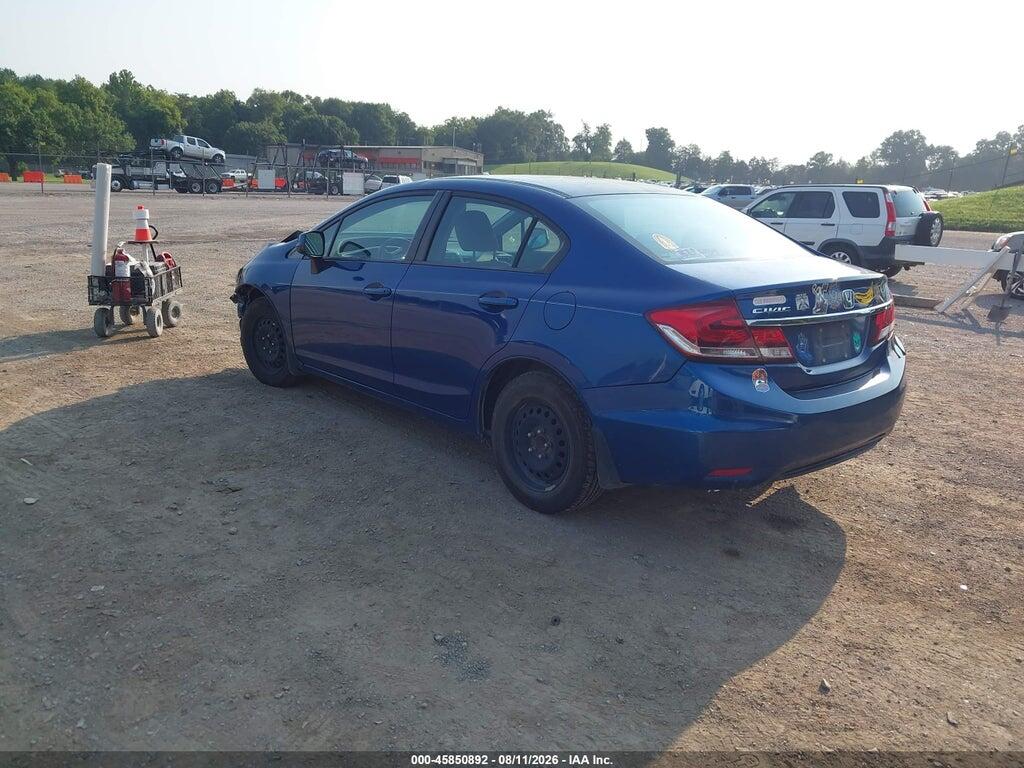 19XFB2F54DE046706 2013 HONDA CIVIC photo no. 3