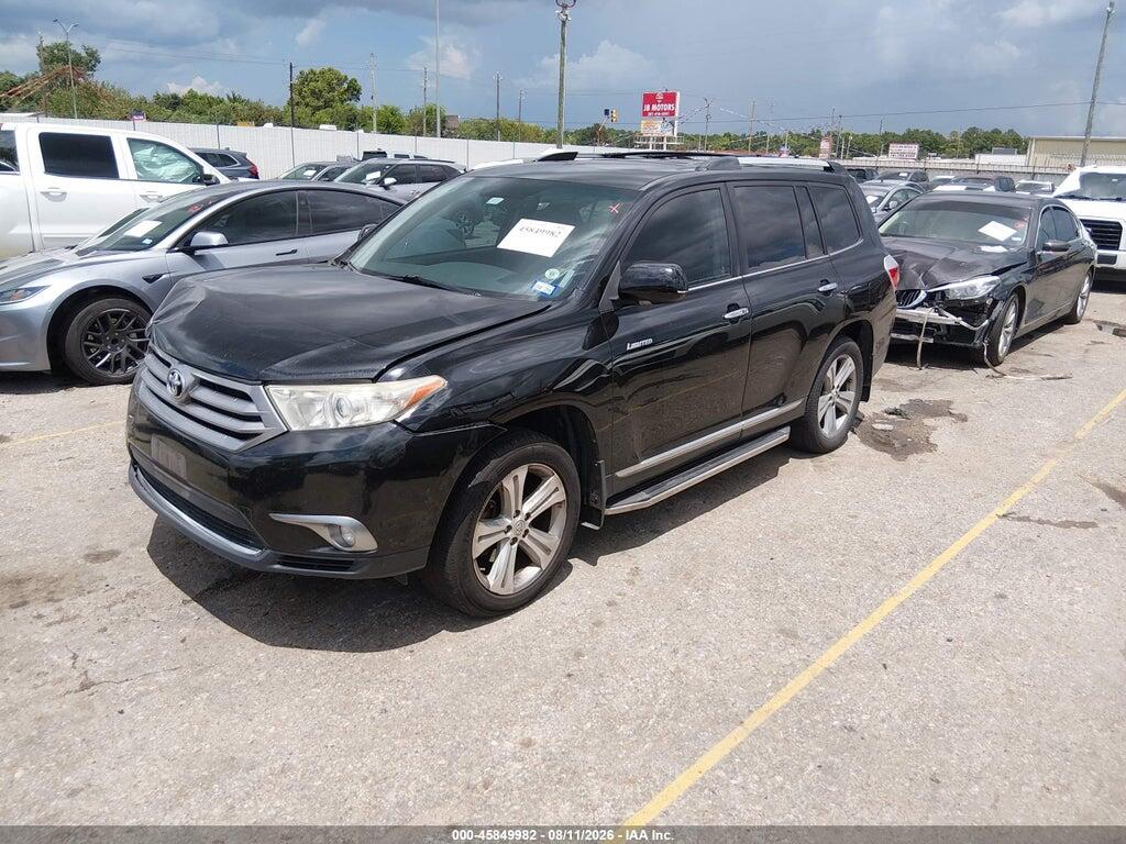 5TDYK3EH6DS112253 2013 TOYOTA HIGHLANDER photo no. 2