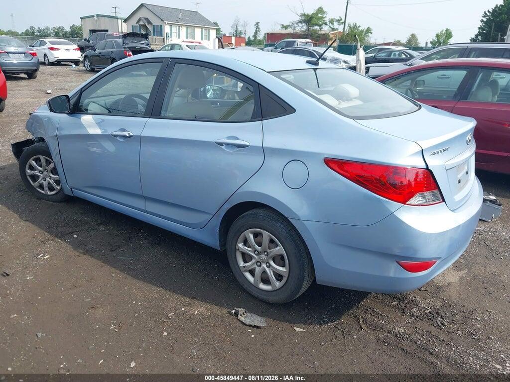 KMHCT4AE3DU562054 2013 HYUNDAI ACCENT photo no. 3