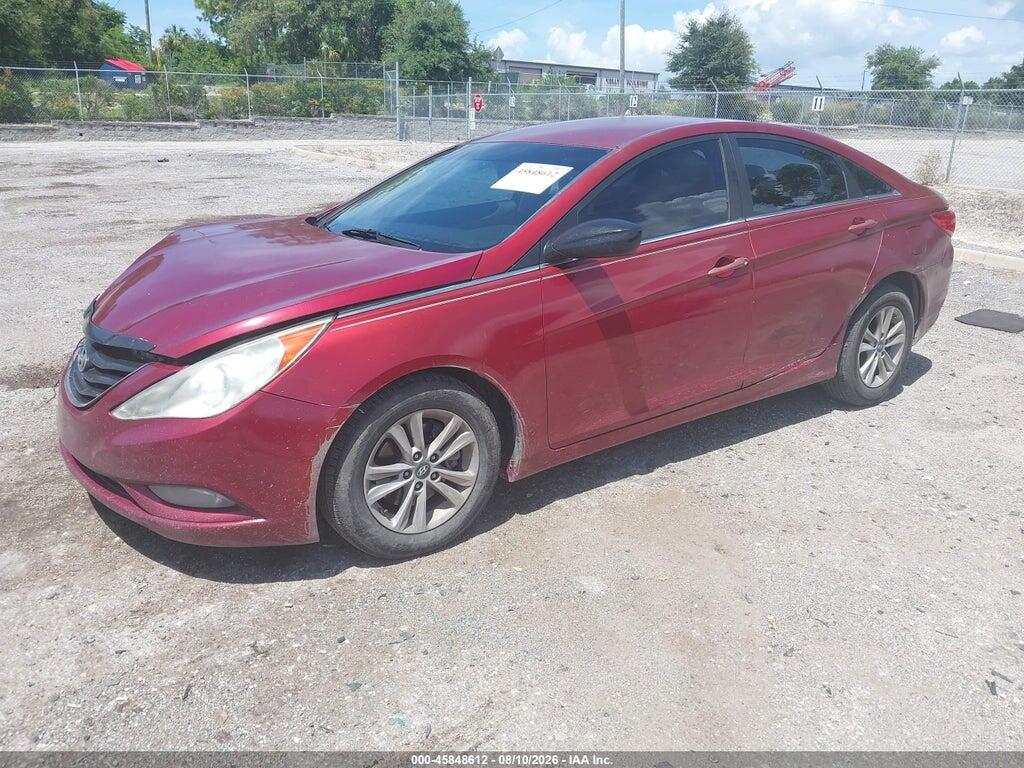 5NPEB4AC6DH531468 2013 HYUNDAI SONATA photo no. 2