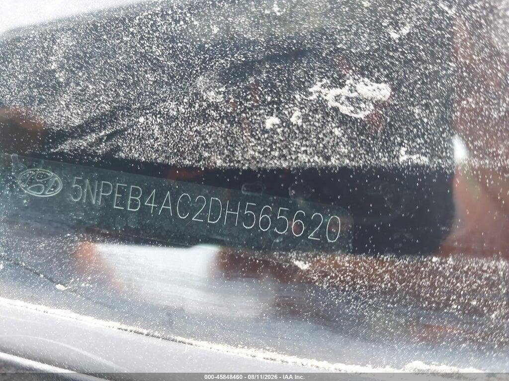 5NPEB4AC2DH565620 2013 HYUNDAI SONATA photo no. 9
