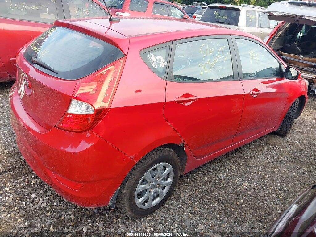 KMHCT5AE4DU082353 2013 HYUNDAI ACCENT photo no. 4