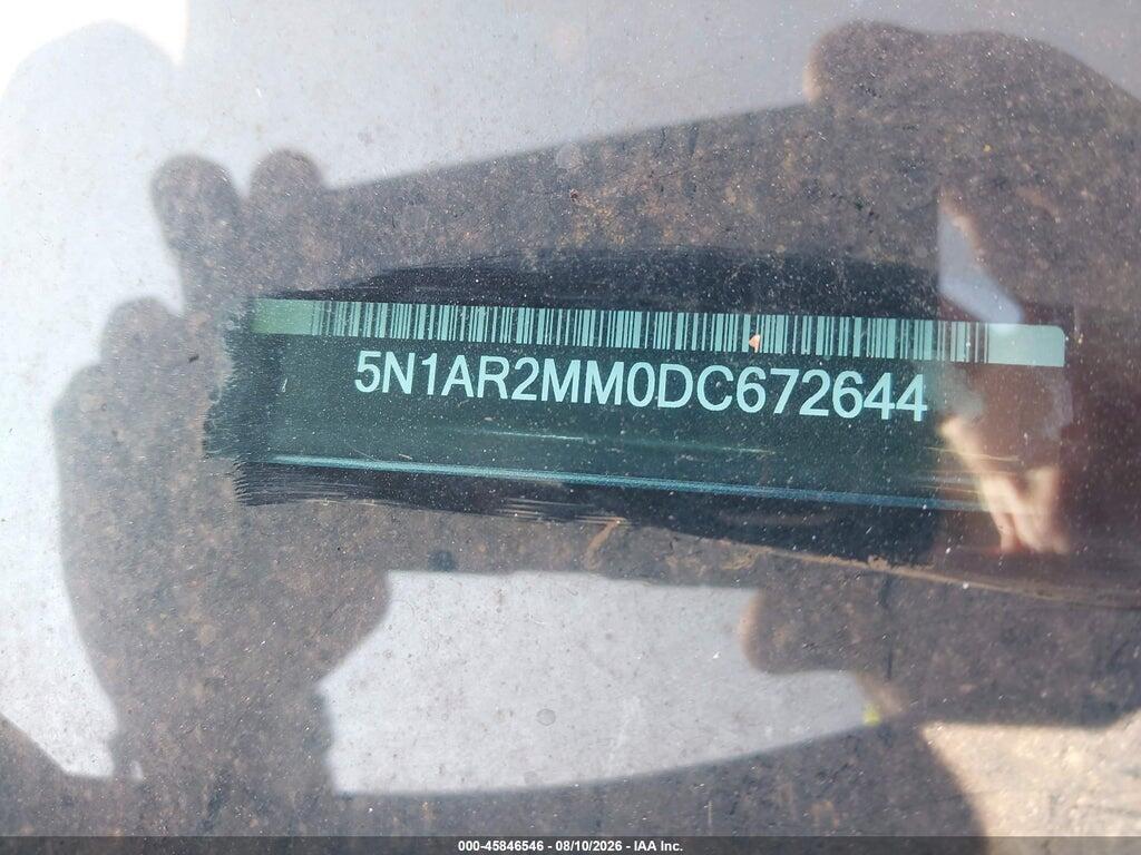 5N1AR2MM0DC672644 2013 NISSAN PATHFINDER photo no. 11