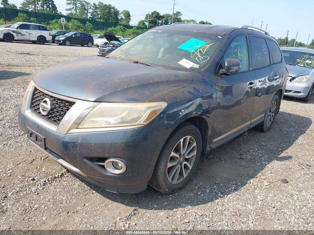 5N1AR2MM0DC672644 2013 NISSAN PATHFINDER photo no. 2