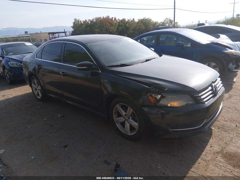 1VWBP7A31DC021219 2013 VOLKSWAGEN PASSAT photo no. 1