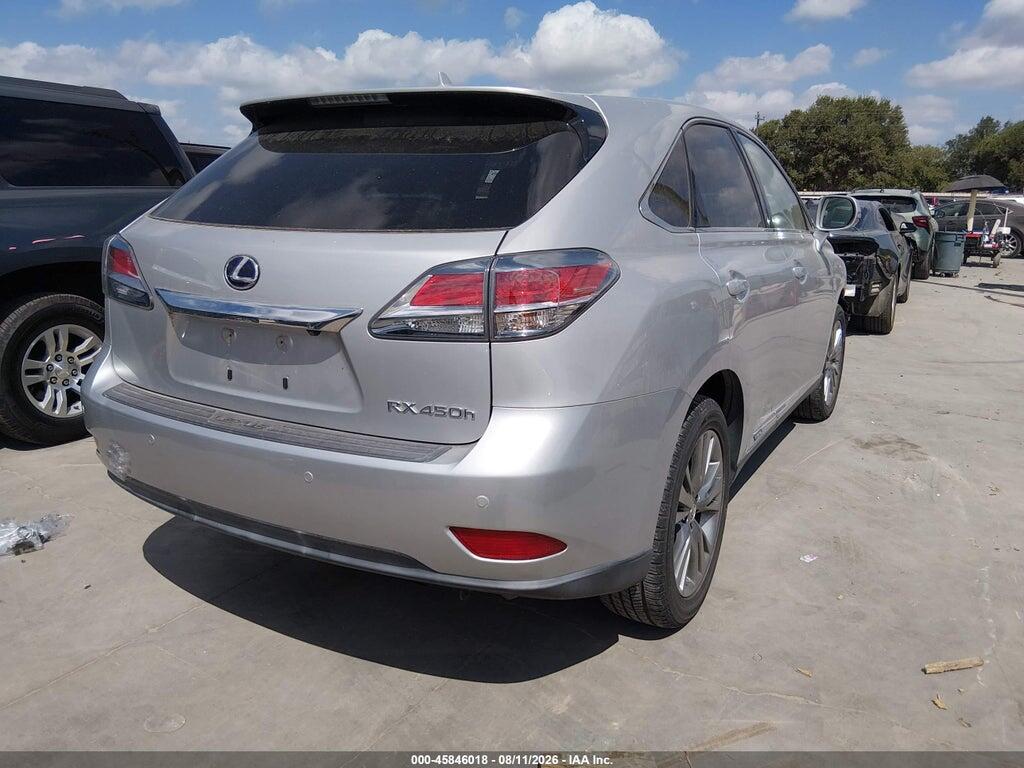 JTJZB1BA5D2410331 2013 LEXUS RX 450H photo no. 4