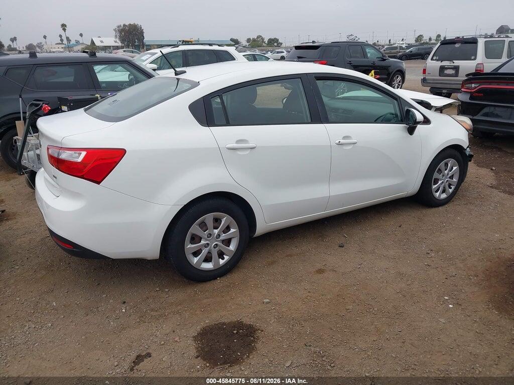 KNADM4A3XD6308377 2013 KIA RIO photo no. 4