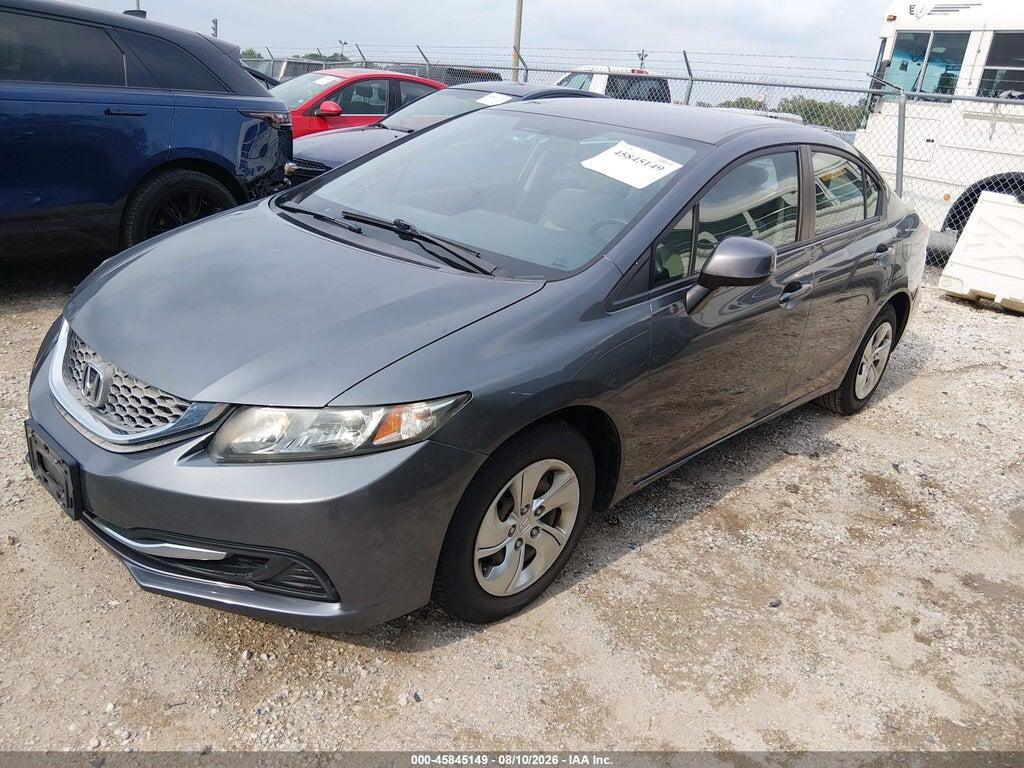 19XFB2F53DE088803 2013 HONDA CIVIC photo no. 2