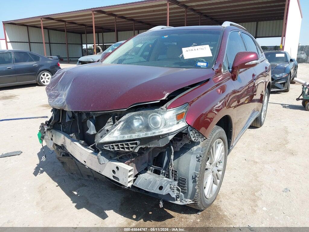2T2ZK1BA8DC105891 2013 LEXUS RX 350 photo no. 2