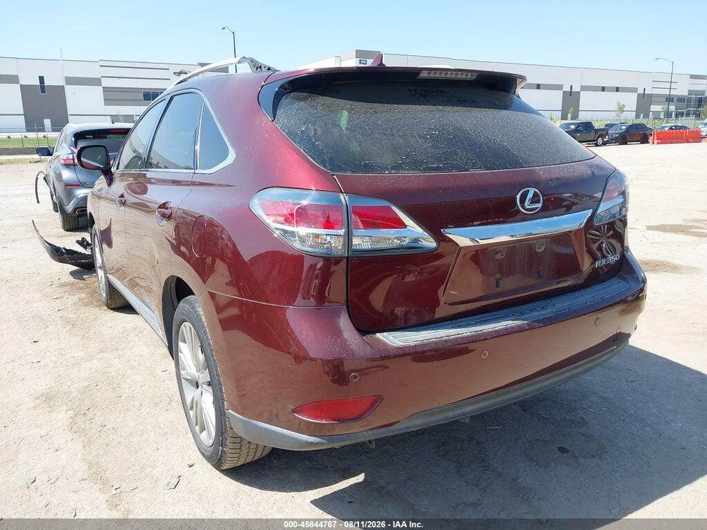 2T2ZK1BA8DC105891 2013 LEXUS RX 350 photo no. 3
