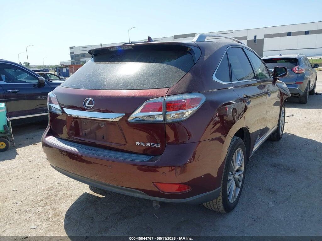 2T2ZK1BA8DC105891 2013 LEXUS RX 350 photo no. 4