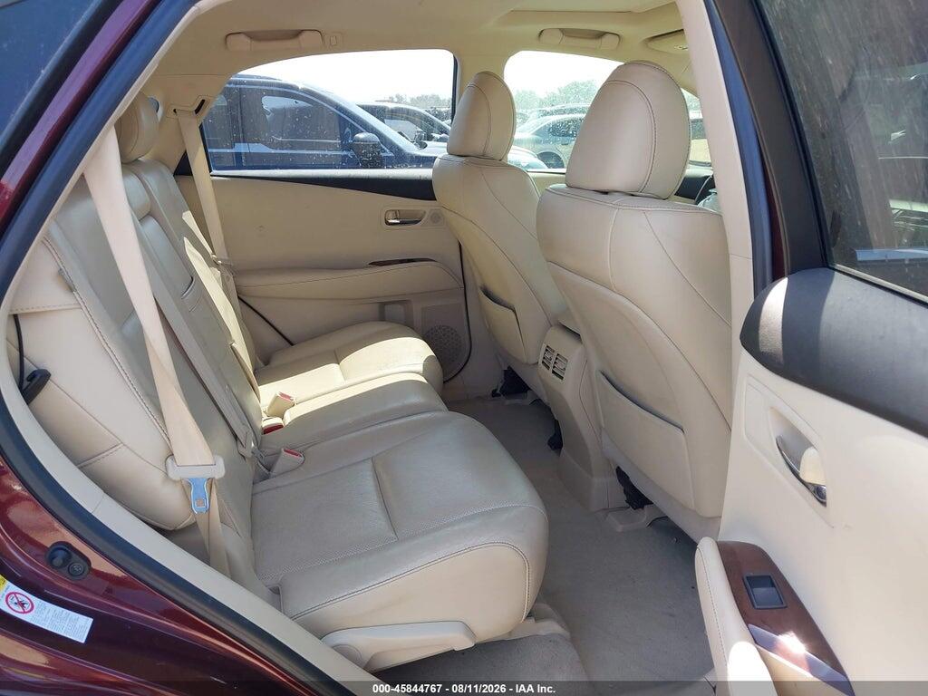 2T2ZK1BA8DC105891 2013 LEXUS RX 350 photo no. 8