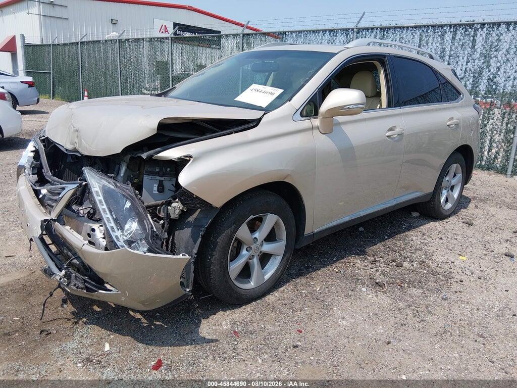 2T2BK1BA1DC160510 2013 LEXUS RX 350 photo no. 2