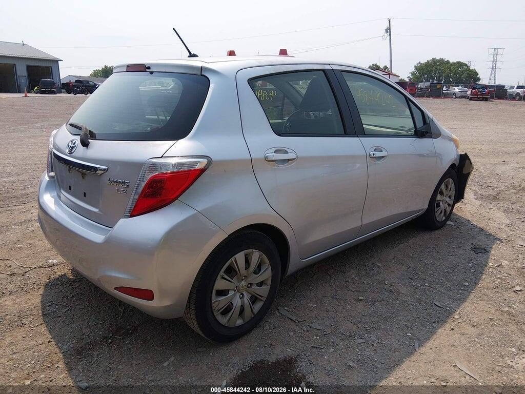 JTDKTUD38DD555496 2013 TOYOTA YARIS photo no. 4