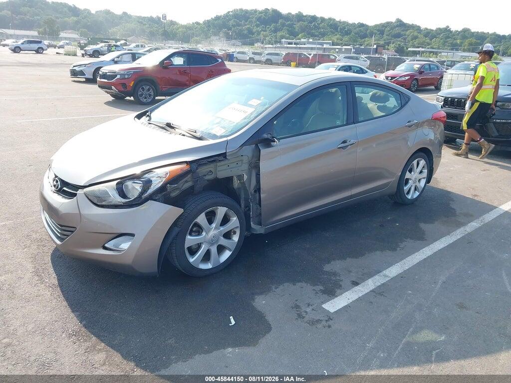 5NPDH4AE9DH187727 2013 HYUNDAI ELANTRA photo no. 2