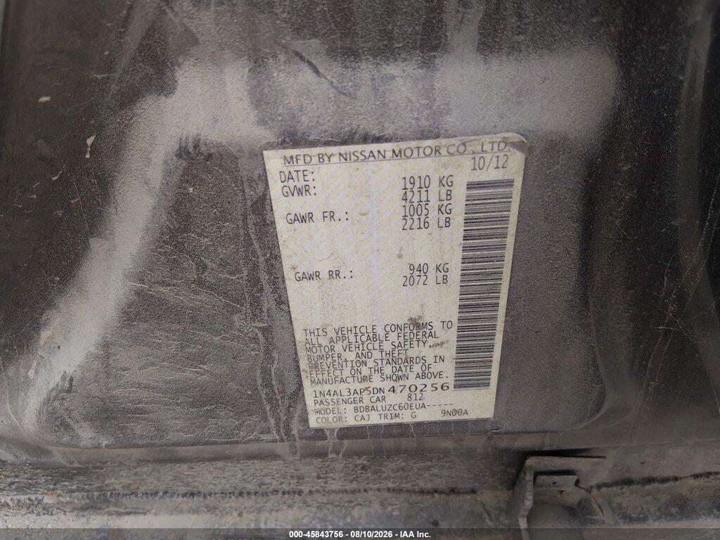 1N4AL3AP5DN470256 2013 NISSAN ALTIMA photo no. 9