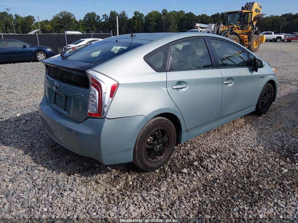 JTDKN3DU6D5544083 2013 TOYOTA PRIUS photo no. 4