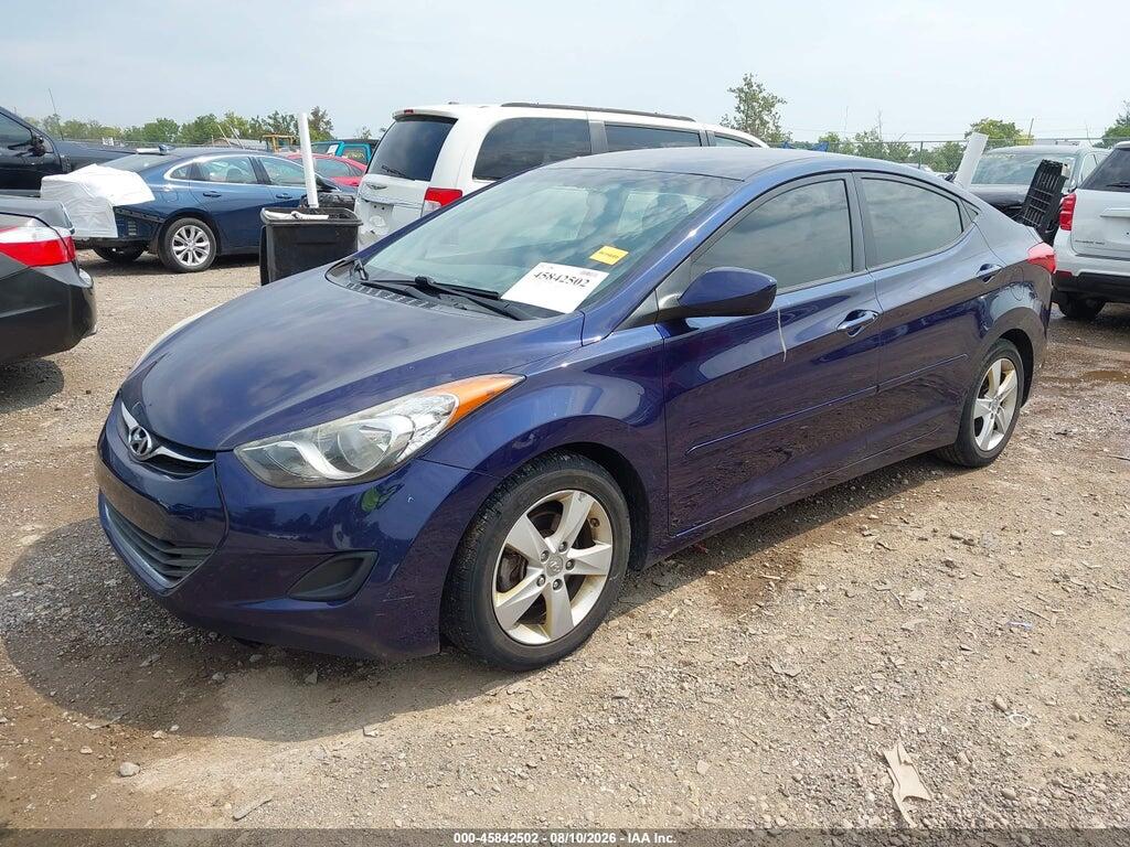 5NPDH4AE7DH401968 2013 HYUNDAI ELANTRA photo no. 2
