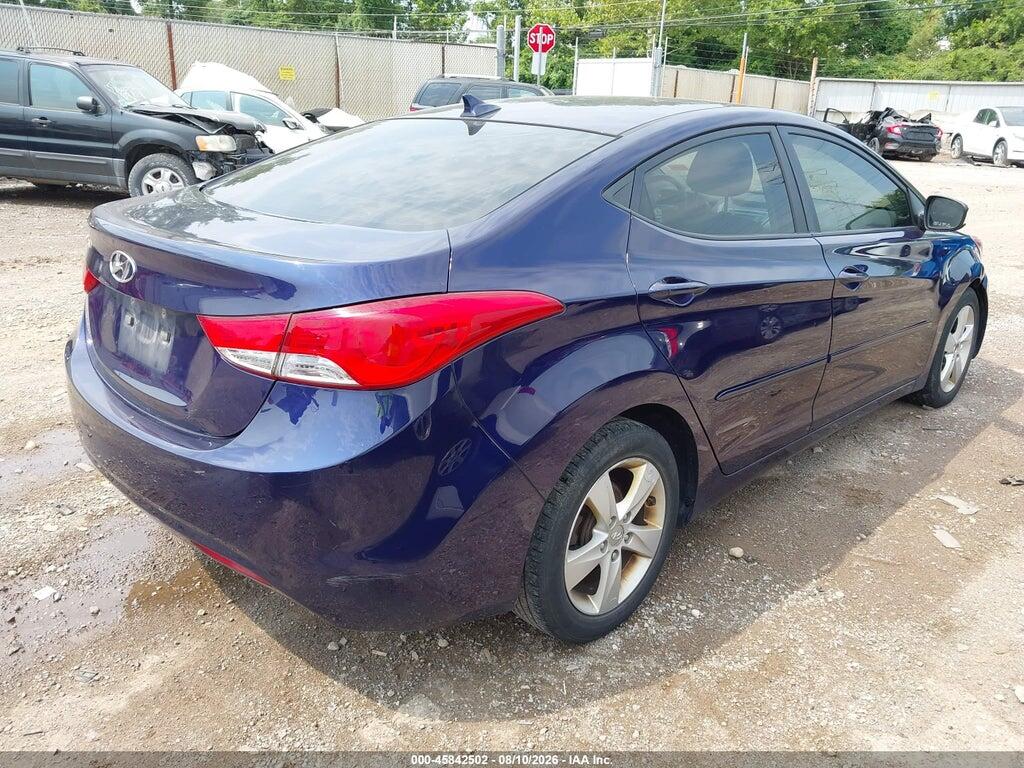 5NPDH4AE7DH401968 2013 HYUNDAI ELANTRA photo no. 4