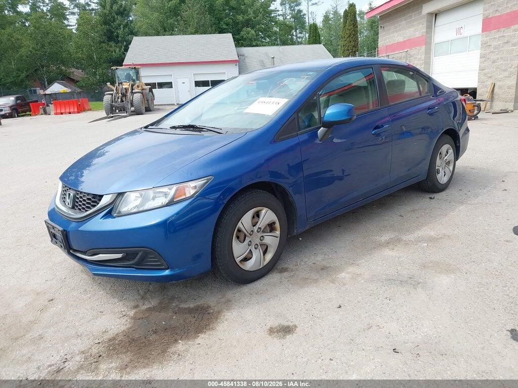 19XFB2F54DE215476 2013 HONDA CIVIC photo no. 2