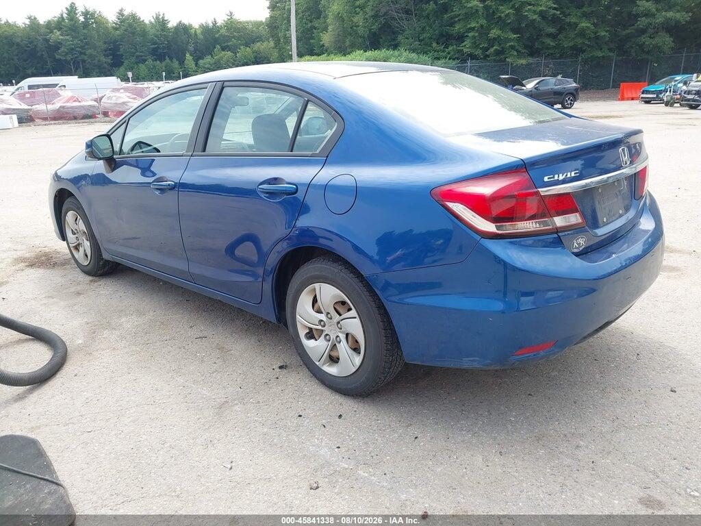 19XFB2F54DE215476 2013 HONDA CIVIC photo no. 3
