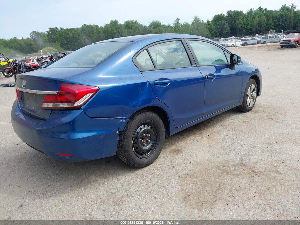 19XFB2F54DE215476 2013 HONDA CIVIC photo no. 4