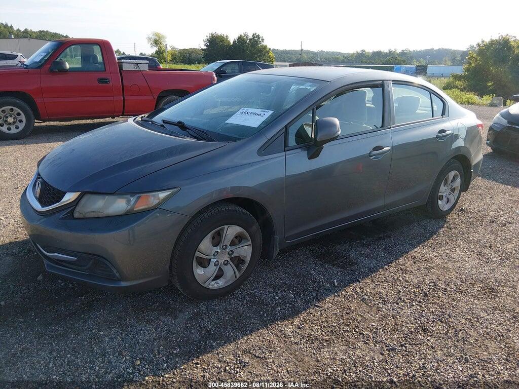 19XFB2F56DE020480 2013 HONDA CIVIC photo no. 2