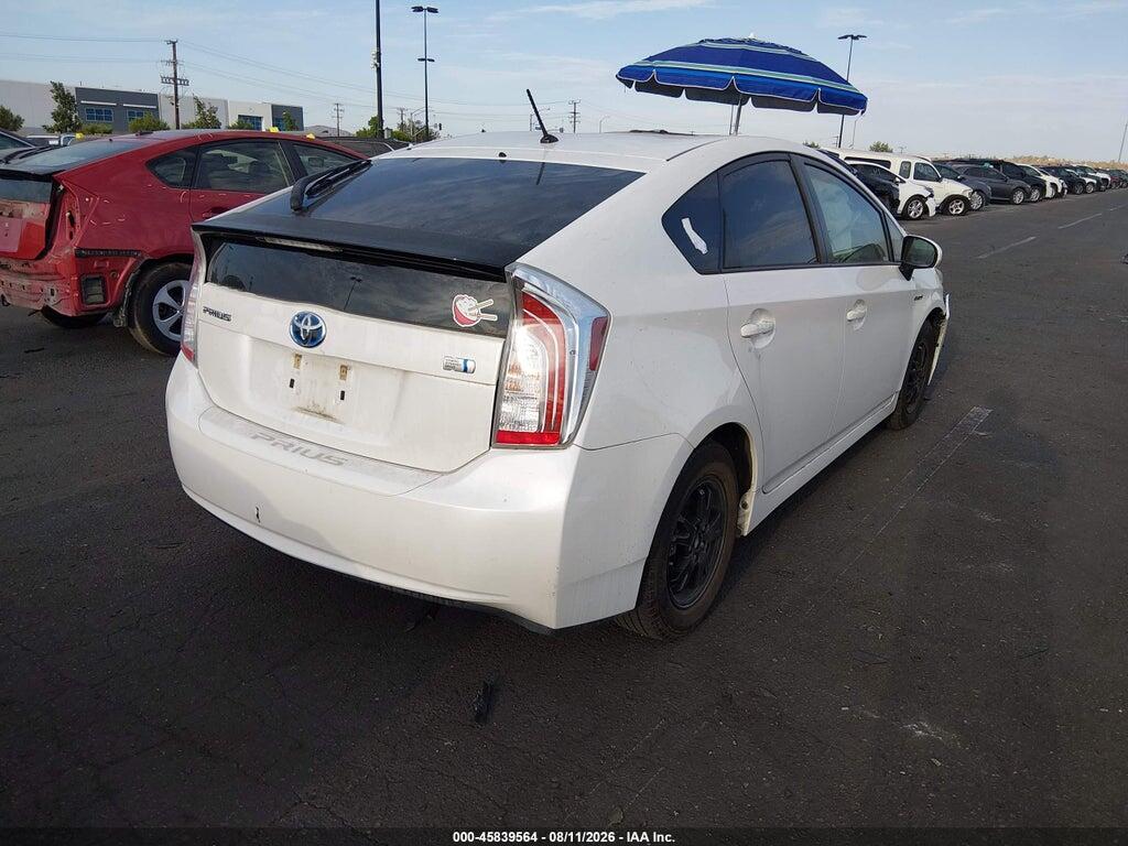 JTDKN3DU0D5621174 2013 TOYOTA PRIUS photo no. 4