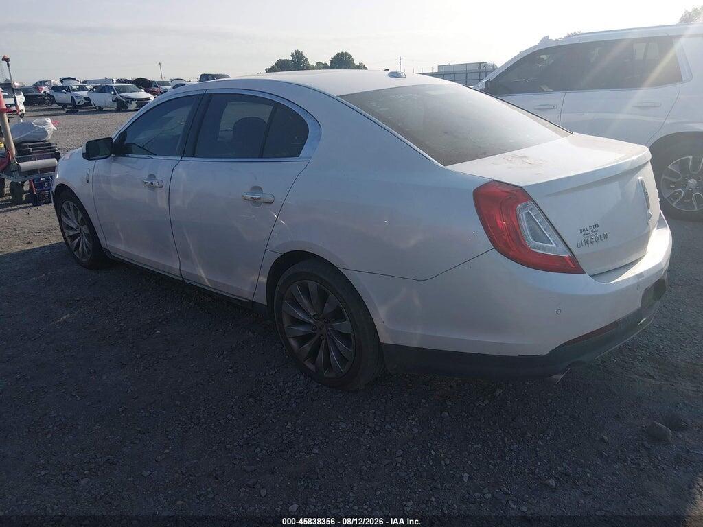 1LNHL9DK2DG612672 2013 LINCOLN MKS photo no. 3
