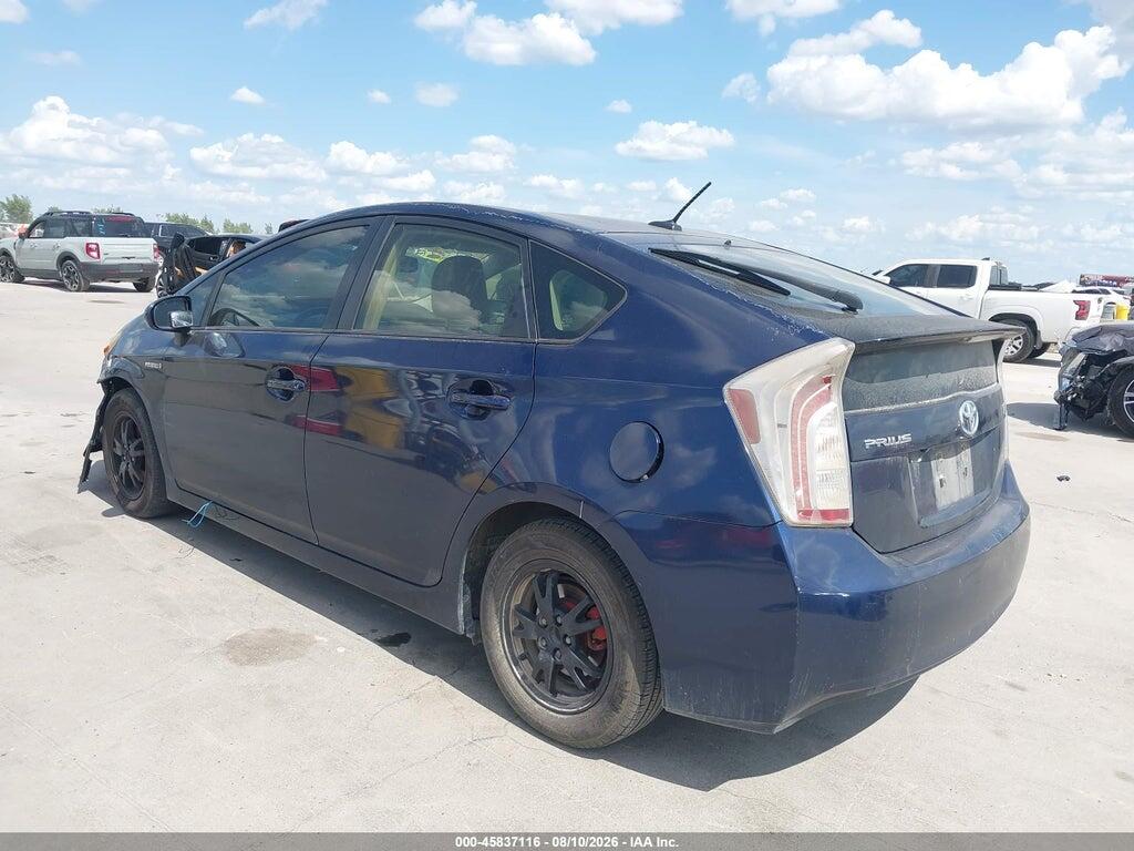 JTDKN3DU9D1625568 2013 TOYOTA PRIUS photo no. 3