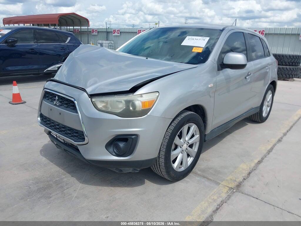4A4AP3AU8DE015804 2013 MITSUBISHI OUTLANDER SPORT photo no. 2