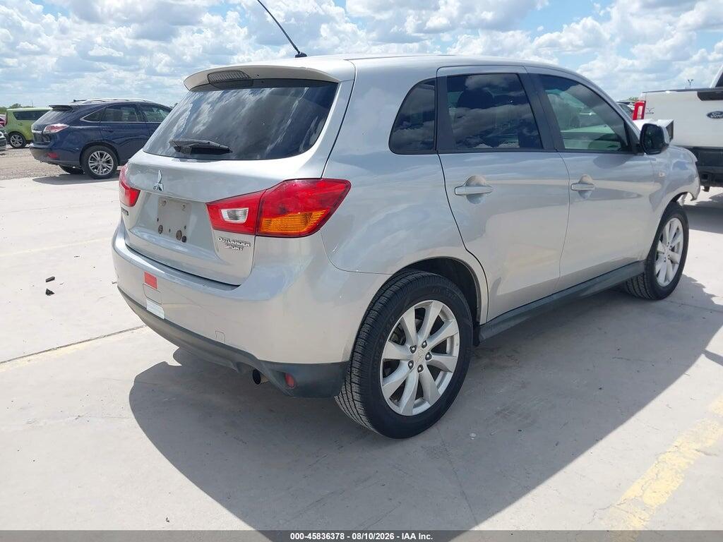 4A4AP3AU8DE015804 2013 MITSUBISHI OUTLANDER SPORT photo no. 4