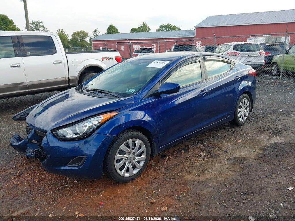 KMHDH4AE4DU492005 2013 HYUNDAI ELANTRA photo no. 2