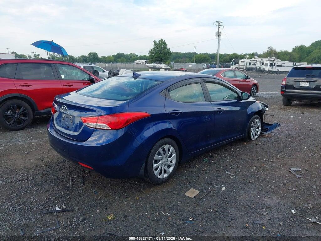 KMHDH4AE4DU492005 2013 HYUNDAI ELANTRA photo no. 4