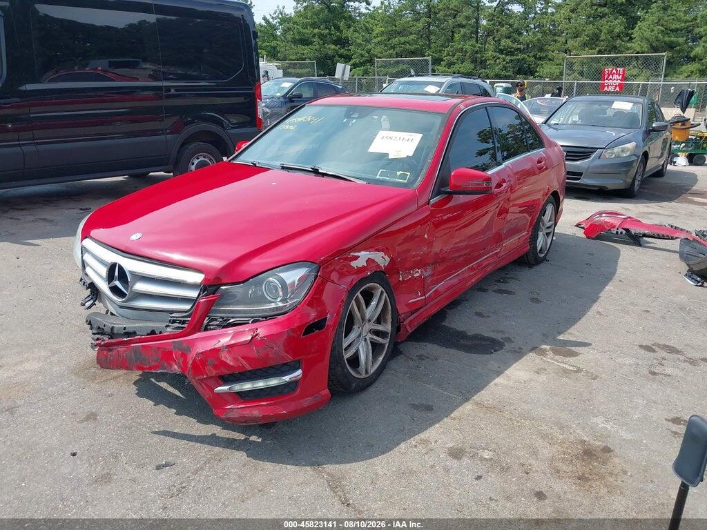 WDDGF8AB3DG124987 2013 MERCEDES-BENZ C 300 photo no. 2
