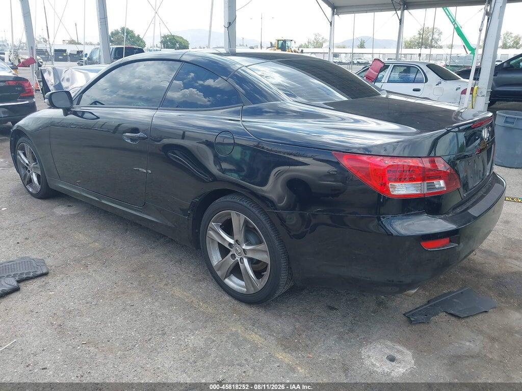 JTHFF2C28D2527570 2013 LEXUS IS 250C photo no. 3
