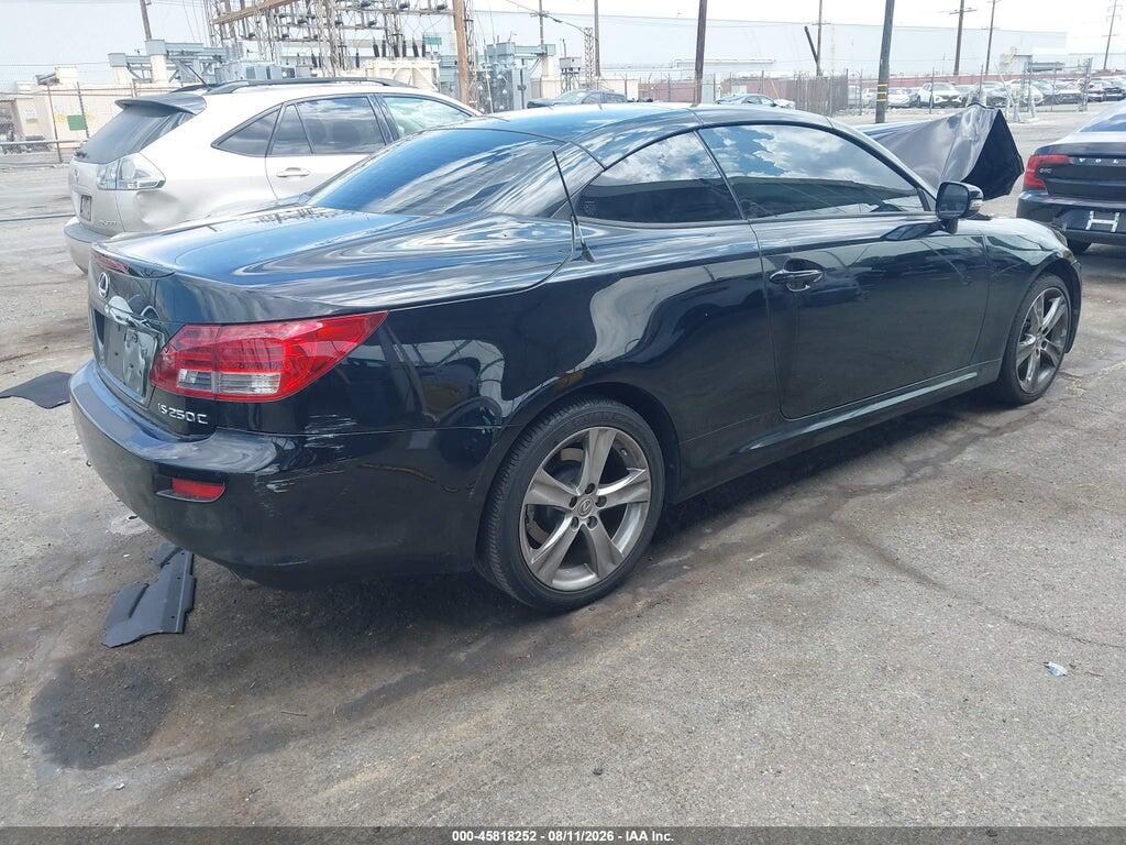 JTHFF2C28D2527570 2013 LEXUS IS 250C photo no. 4