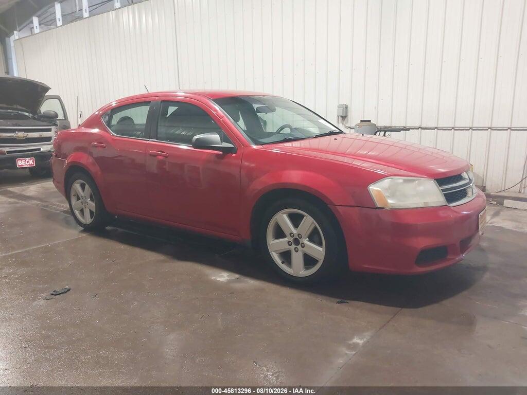 1C3CDZAB8DN537900 2013 DODGE AVENGER photo no. 1