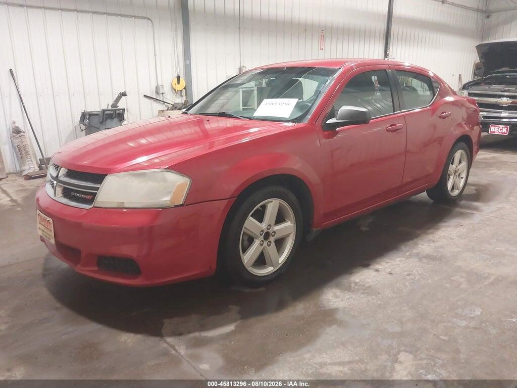 1C3CDZAB8DN537900 2013 DODGE AVENGER photo no. 2