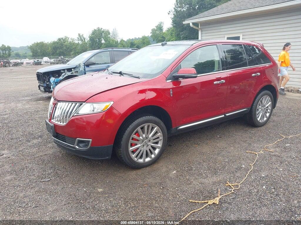 2LMDJ8JK0DBL11204 2013 LINCOLN MKX photo no. 2
