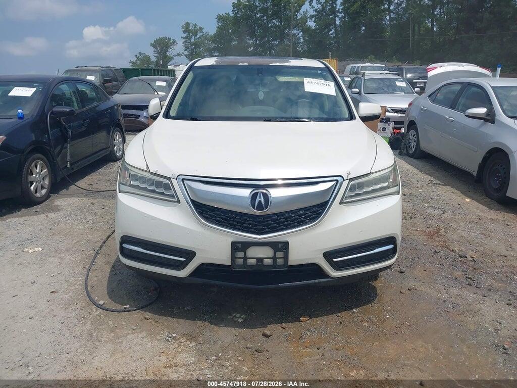 5FRYD3H2XEB007432 2014 ACURA MDX photo no. 12