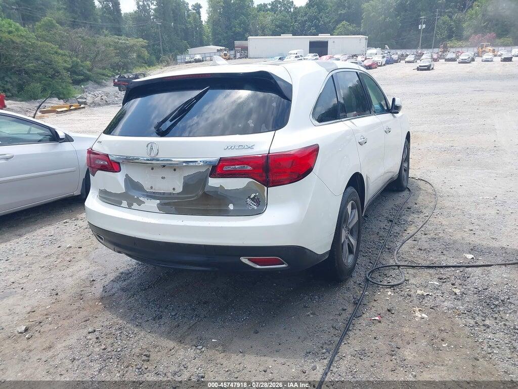 5FRYD3H2XEB007432 2014 ACURA MDX photo no. 4