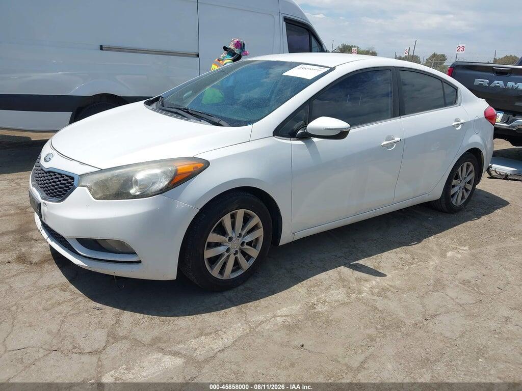 KNAFX4A84E5116505 2014 KIA FORTE photo no. 2